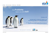 Screenshot der Seite www.voss-heizung-sanitaer.de