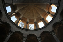 03.04.2009 - Gewölbe über der Apsis / Klick vergrößert Bild